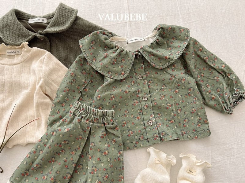 Little Foxx – Garnet Flower Blouse