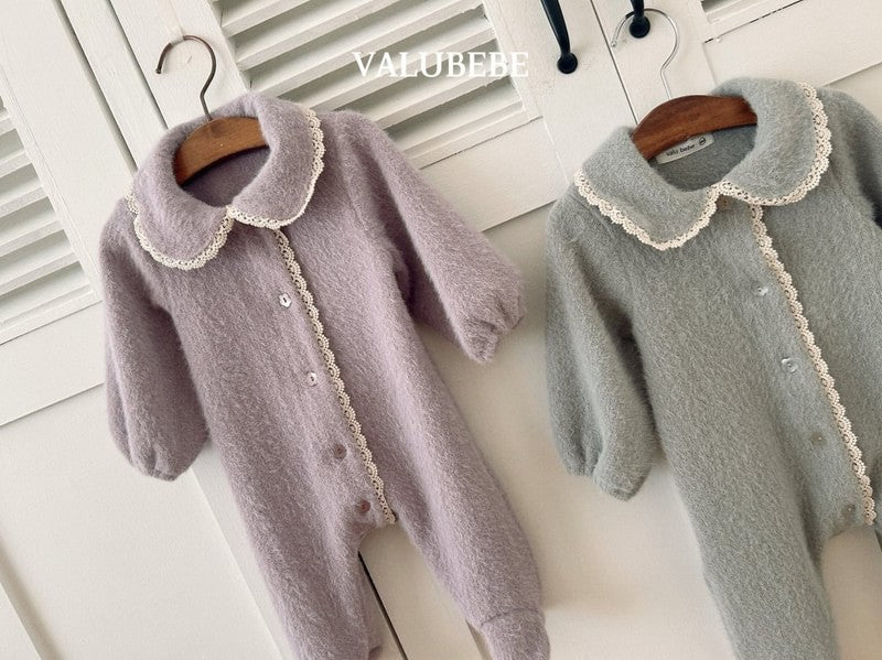 Little Foxx – Coco Knit Footed Suit