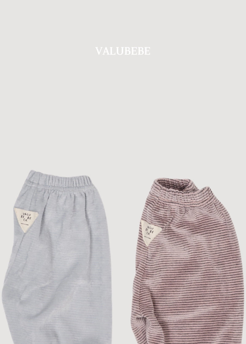 Little Foxx – Veloure Stripe Pants