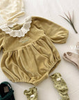 Little Foxx – Embroidery Velour Suit