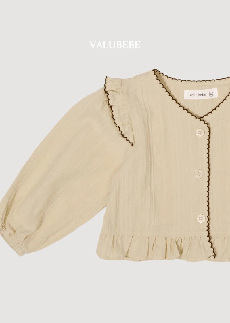 Little Foxx – Picot Wing Blouse