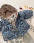 Little Foxx – Blanc Shirring Hooded Jacket