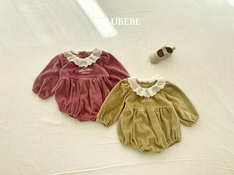 Little Foxx – Embroidery Velour Suit