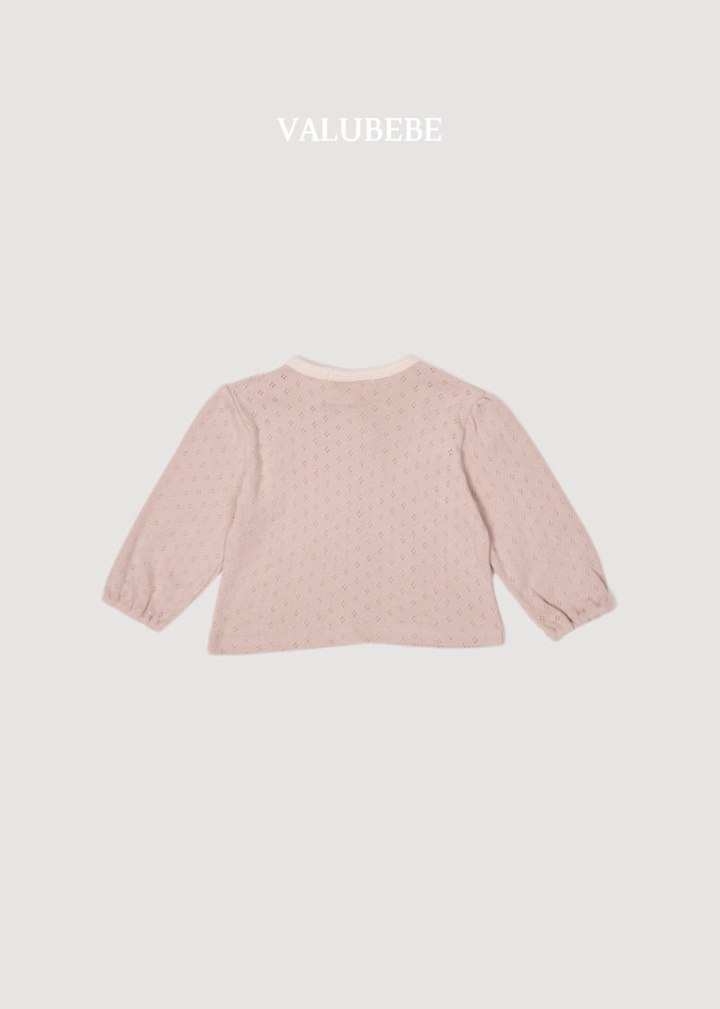 Little Foxx – Creamy Ribbon Puff Tee