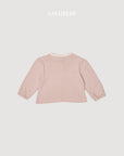 Little Foxx – Creamy Ribbon Puff Tee