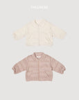 Little Foxx – Lace Collar Zip-up Jacket