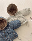 Little Foxx – Blanc Shirring Hooded Jacket
