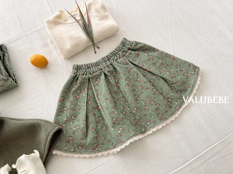 Little Foxx – Garnet Flower Skirt
