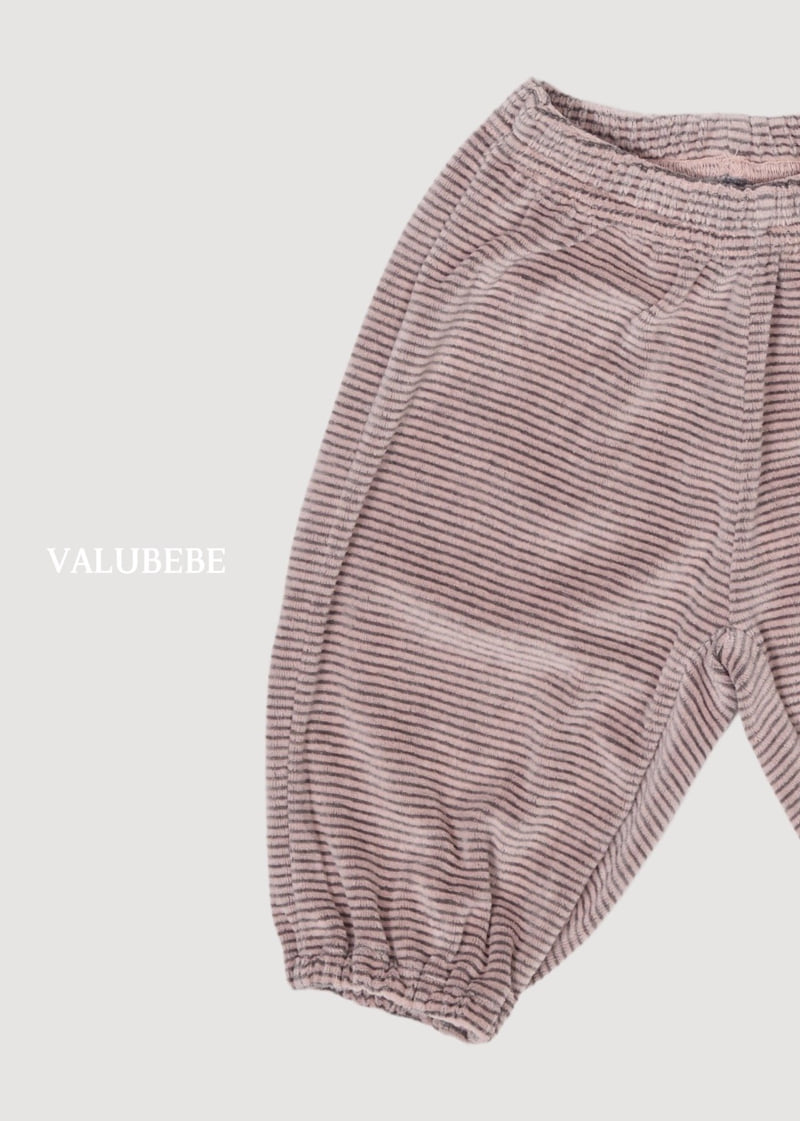 Little Foxx – Veloure Stripe Pants
