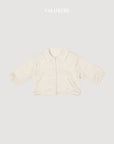 Little Foxx – Lace Collar Zip-up Jacket