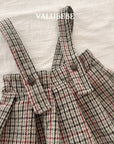 Little Foxx – Marble Check Pleated Skirt