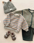 Little Foxx – Double Striped Sweatshirt