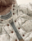 Little Foxx – Blanc Shirring Hooded Jacket