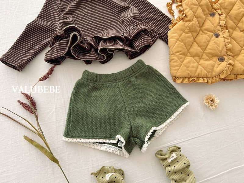 Little Foxx – Knit Lace Shorts
