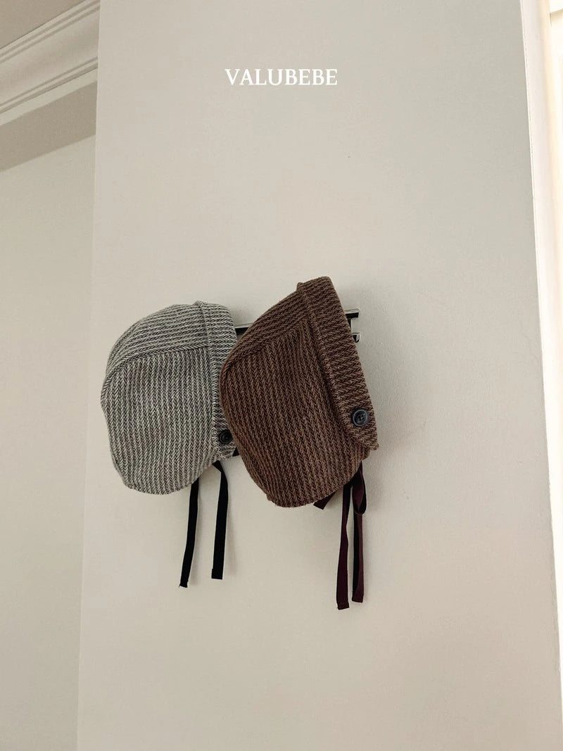 Little Foxx – Herringbone Bonnet Hat