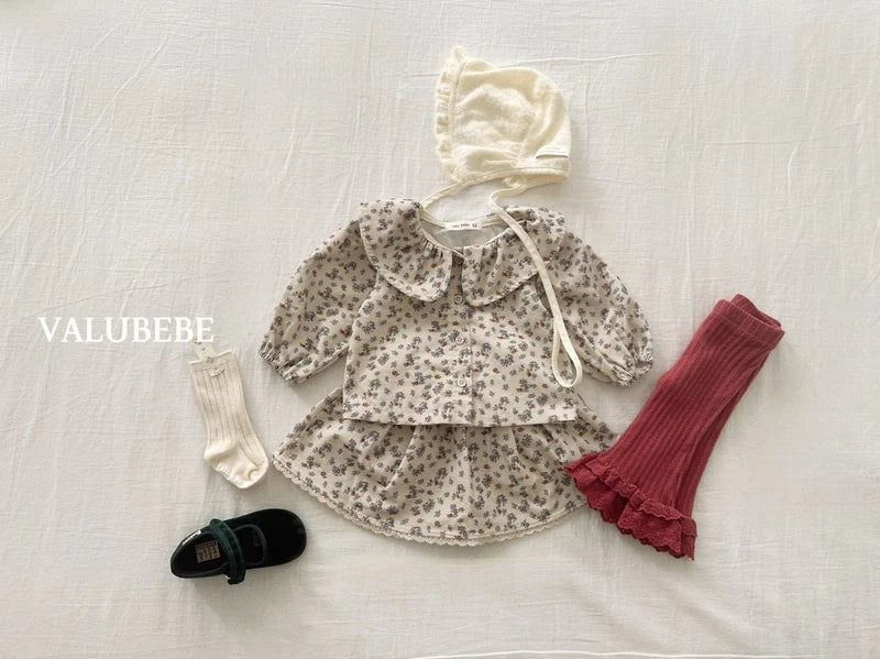 Little Foxx – Garnet Flower Skirt