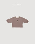 Little Foxx – Mini Waffle Button Tee