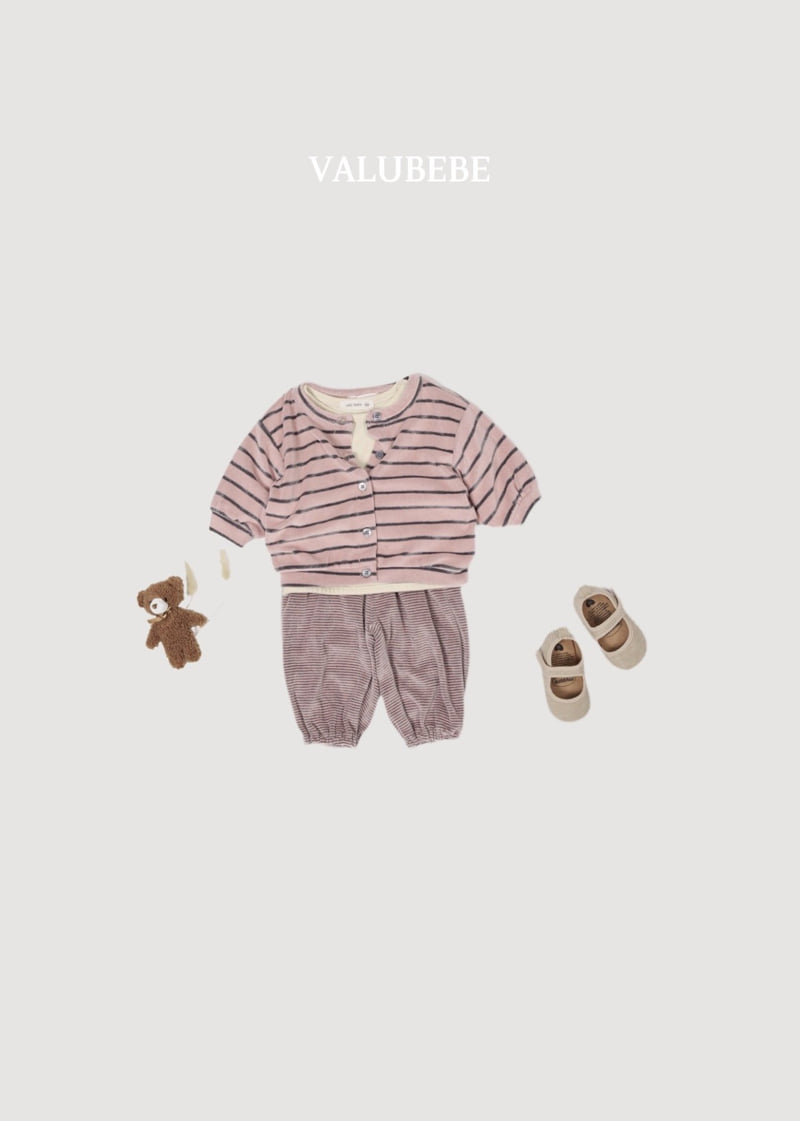 Little Foxx – Veloure Stripe Pants