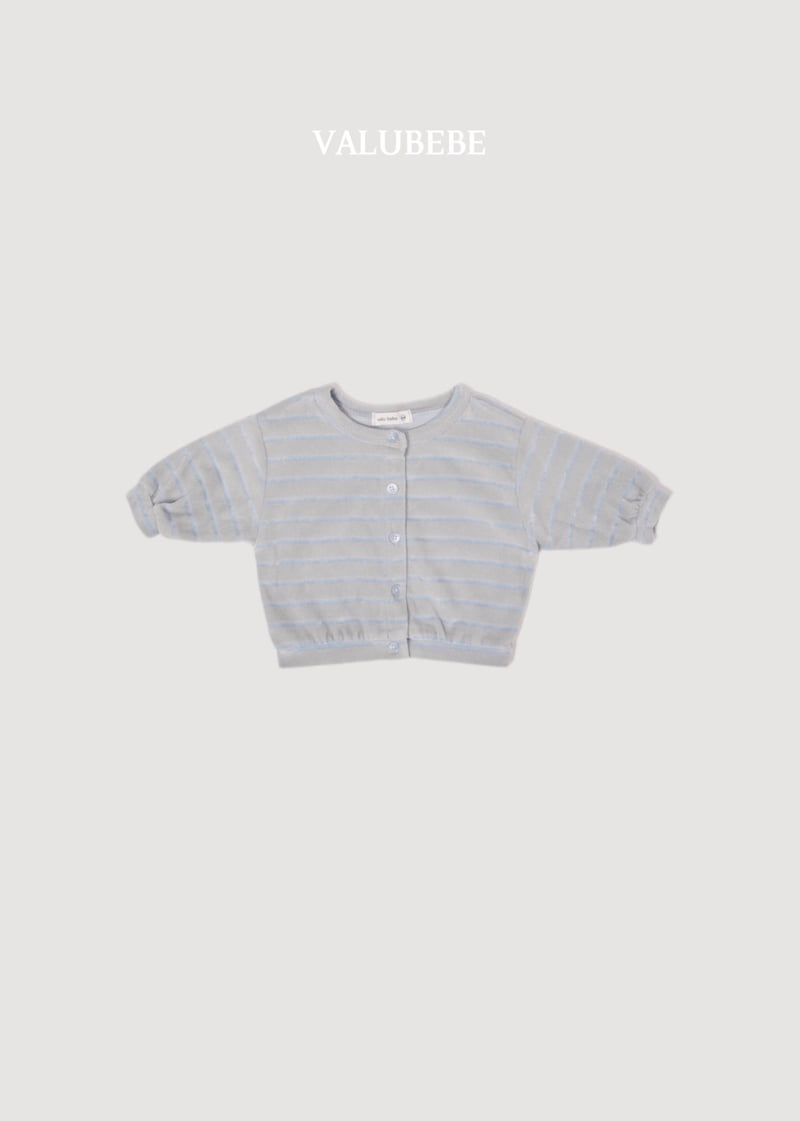 Little Foxx – Veloure Stripe Cardigan