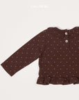 Little Foxx – Chouchou Dot Frill Tee