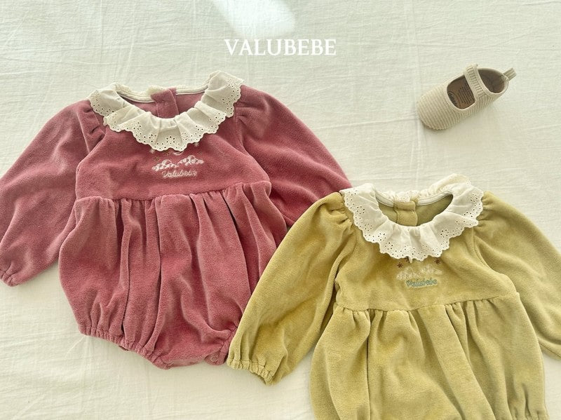 Little Foxx – Embroidery Velour Suit