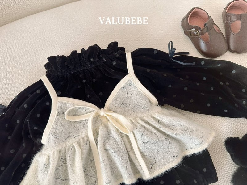 Little Foxx – Dot Ribbon Suit