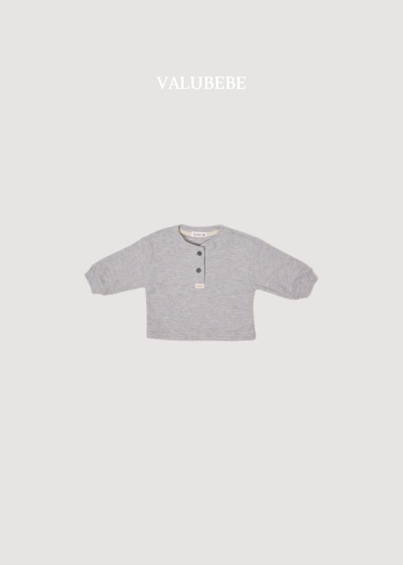 Little Foxx – Mini Waffle Button Tee