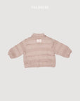 Little Foxx – Lace Collar Zip-up Jacket