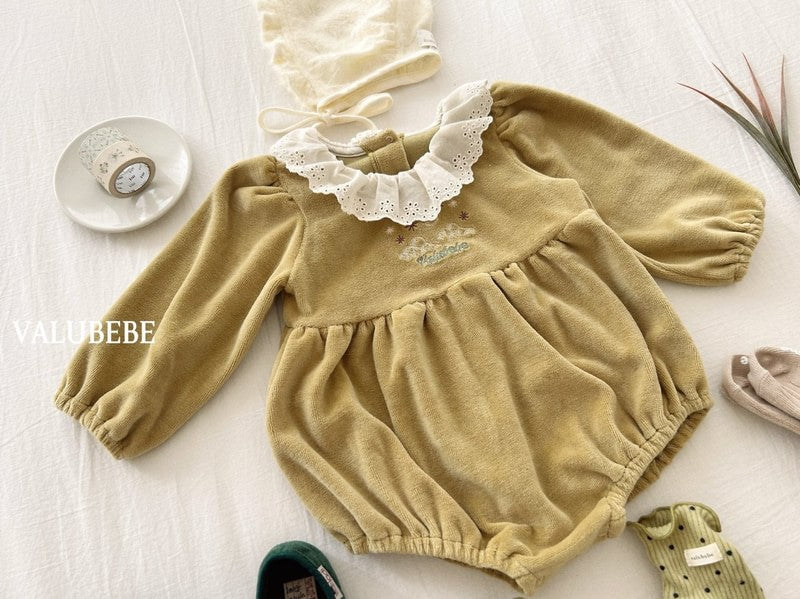 Little Foxx – Embroidery Velour Suit