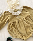 Little Foxx – Embroidery Velour Suit