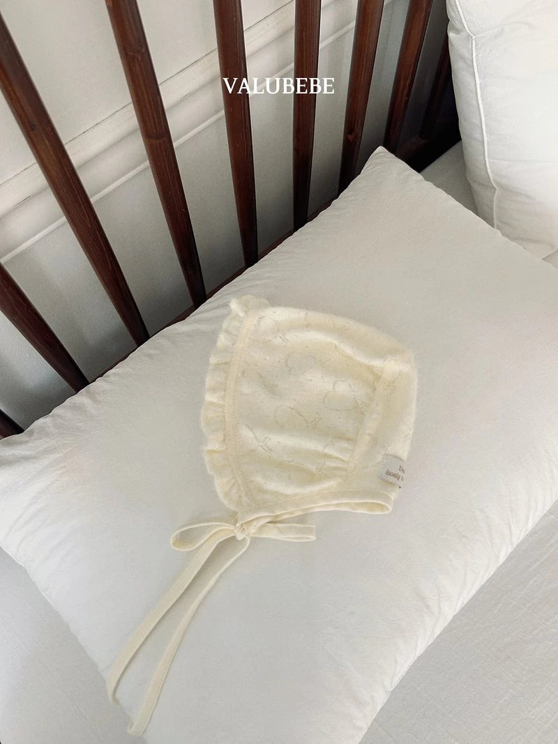 Little Foxx – Heart Frill Bonnet Hat