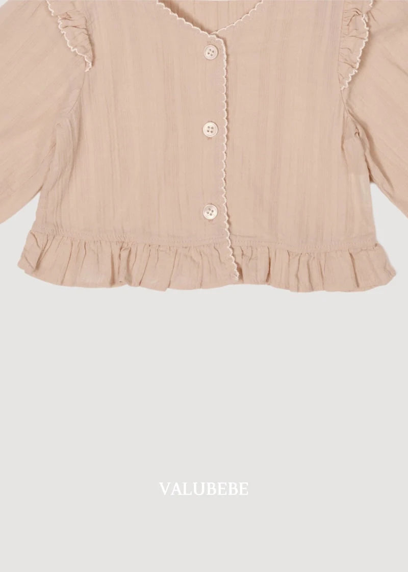 Little Foxx – Picot Wing Blouse