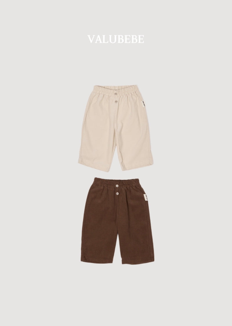 Little Foxx – Button Chino Pants