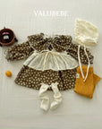 Little Foxx – Color Flower Corduroy Dress