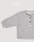 Little Foxx – Mini Waffle Button Tee