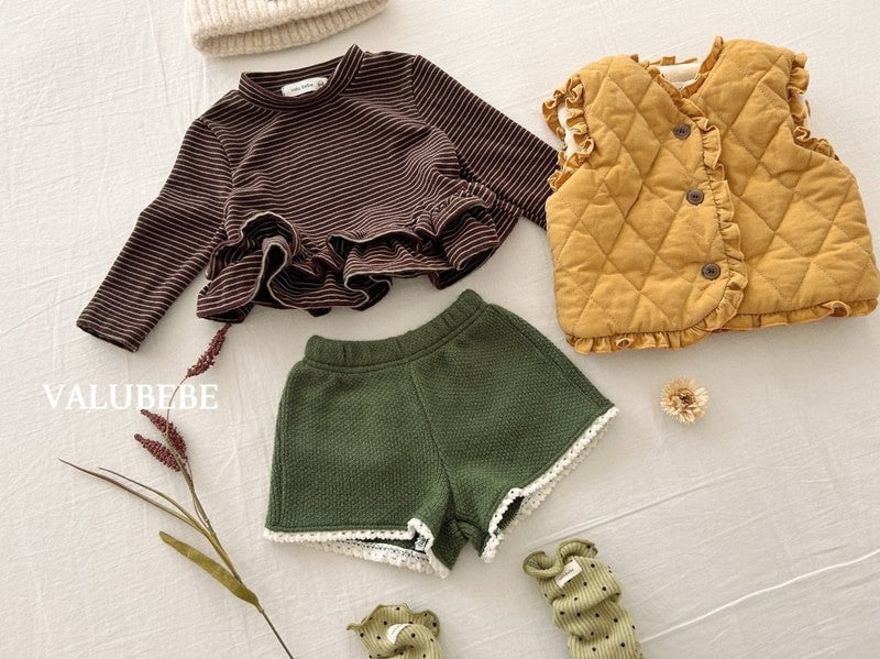 Little Foxx – Frill Padded Vest