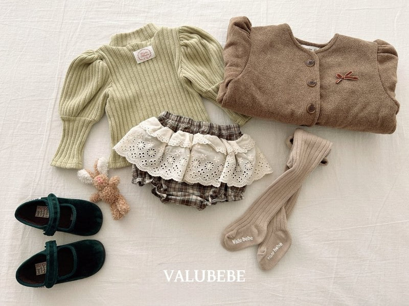 Little Foxx – Check Lace Bloomer