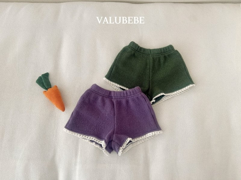 Little Foxx – Knit Lace Shorts
