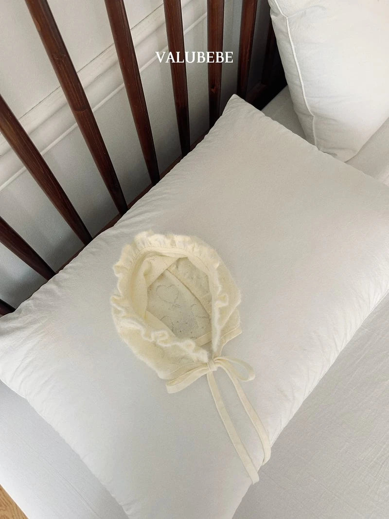 Little Foxx – Heart Frill Bonnet Hat