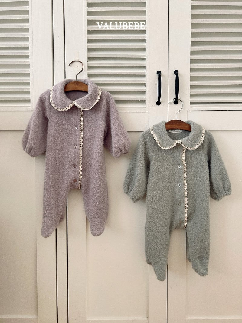Little Foxx – Coco Knit Footed Suit