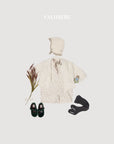 Little Foxx – Lace Collar Zip-up Jacket