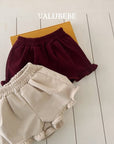 Little Foxx – Corduroy Frill Half Pants