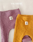 Little Foxx – Fleeced Rib Trim Leggings