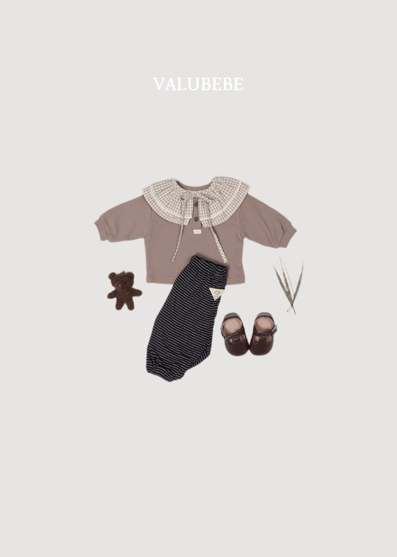 Little Foxx – Mini Waffle Button Tee