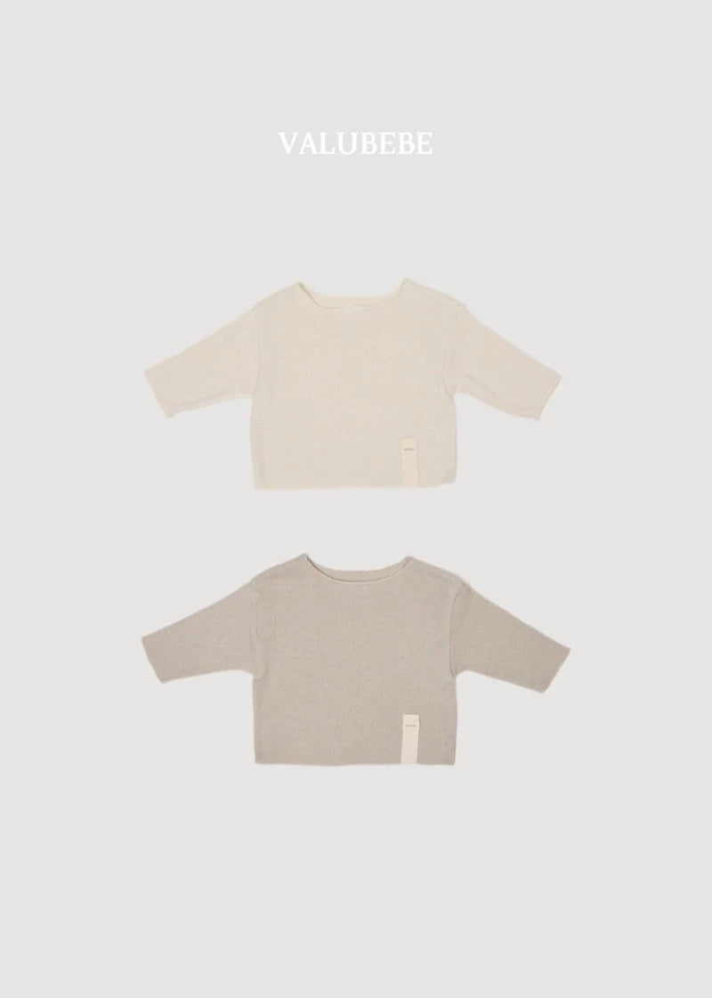 Little Foxx – Boatneck Knit Tee