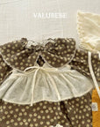 Little Foxx – Color Flower Corduroy Dress