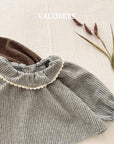 Little Foxx – Herringbone Frill Blouse