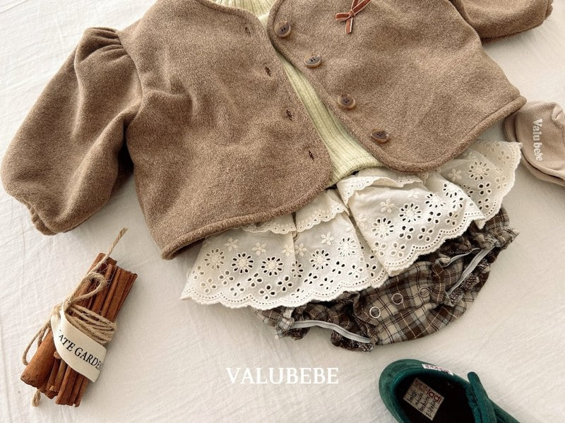 Little Foxx – Check Lace Bloomer