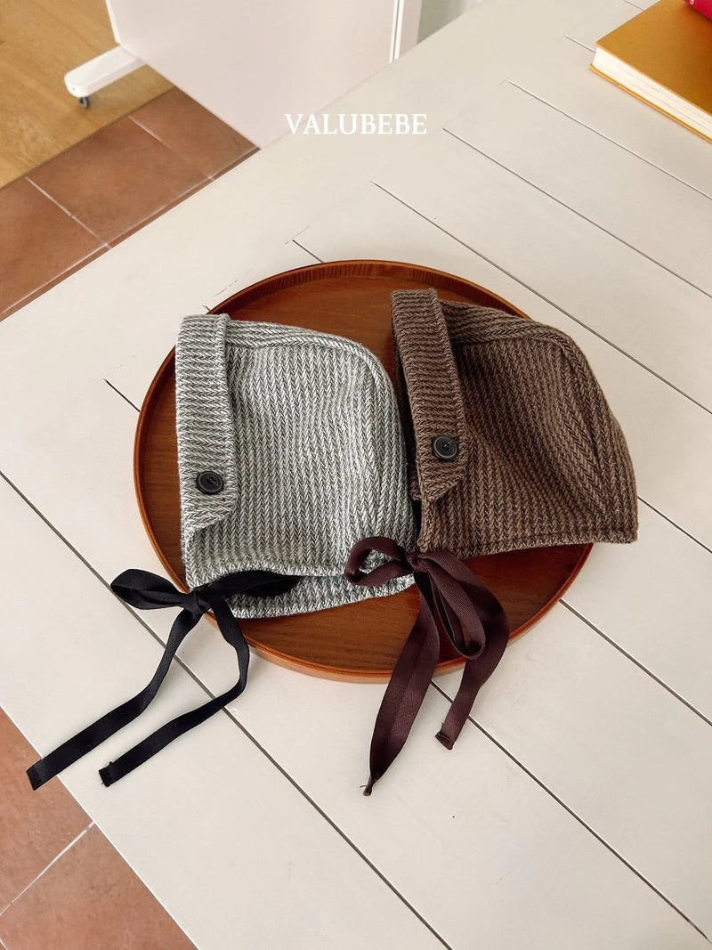 Little Foxx – Herringbone Bonnet Hat