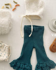 Little Foxx – Frill Lace Bootcut Pants